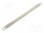 Braids; earthing tape; W: 20mm; 25mm2; Ø1: 9mm; Ø2: 9mm; 135A; L: 300mm