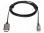 Adapter cable; HDMI plug,USB C plug; PVC; USB 3.1; 1.8m; black