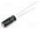 Kondensator: elektrolityczny; THT; 2,2uF; 100VDC; Ø5x11mm; ±20%