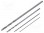 Drills; Ø:0,4 mm,0,6 mm,0,8 mm,1 mm; Pcs:4