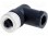 Verbindung: M12; weiblich; PIN:5; 90° gewinkelt; für Kabel; E; 4A