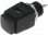 Laboratory clamp; black; 60VDC; 16A; Connection: spring clamp