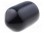 Nasadka; Korpus: czarny; Øwewn: 6mm; PVC Soft; L: 8mm