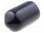 Nasadka; Korpus: czarny; Øwewn: 7,6mm; PVC Soft; L: 13mm