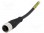 Plug; M12; PIN: 4; female; A code-DeviceNet / CANopen; 10m; IP67
