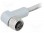 Connector: M12; 3m; female; PIN:4; angled 90°; shielded; for cable