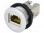 Gniazdo RJ45; 22mm; IP20; Kolor: srebrny; Seria prod: har-port