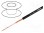 Wire: headset; stranded; black; Package: 50m; Øcable: 2mm; 1x0.06mm2
