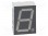 Wyświetlacz: LED; 7-segmentowy; 10mm; 0,39"; Il.zn: 1; zielony