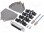 D-Sub; PIN: 25; Stecker; weiblich; Stanzkontakte; gerade; Löten