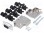 D-Sub; PIN: 9; plug; female; stamped and formed contacts