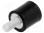 Tłumik drgań; M3; Ø: 8mm; guma; Dł: 8mm; Dł.gwintu: 6mm; H: 3mm; 75N