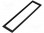 Rahmen; Verwendung: EASER404-HNLED; Abm: 161x40,2mm; 145x28mm; ABS