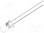 LED; 5mm; czerwony; 1120÷2180mcd; 30°; 4,5÷6V; 20mA; Czoło: wypukłe