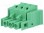 Pluggable terminal block; plug; female; 5.08mm; with latch; 12A