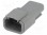 Steckverbinder: Leitung-Leitung; DTM; Stecker; männlich; PIN:3