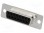 D-Sub; PIN: 15; plug; female; soldering; for cable; gold flash; 250V