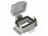 Enclosure: for heavy|mate connectors; size E6; with latch; IP65