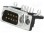 D-Sub; PIN: 9; Buchse; HD 20; männlich; mit 90°-Winkel; THT; UNC4-40