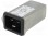 Steckverbinder: zur AC-Stromversorgung; IEC 60320; Buchse; 0,6mH