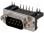 D-Sub; PIN: 9; socket; male; 7,2mm standard; Locking: screws; THT