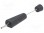 Tool: for demounting of terminals; terminals
