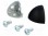 Angle bracket; for profiles; Width of the groove:5mm; aluminium