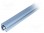 Connecting tubes; Width of the groove:6mm; W:30mm; H:30mm; L:1m
