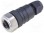 Connector: M12; male; PIN:4; straight; A code-DeviceNet / CANopen