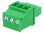 Pluggable terminal block; plug; female; 3.5mm; angled; 1mm2; 8A