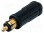 Cigarette lighter plug; screw terminal; Sup.volt: 12÷24VDC; 15A
