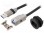 Gniazdo USB 3.0 A/A; 22mm; IP20; Kolor: czarny; -25÷70°C