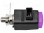 Laboratory clamp; purple; 300VDC; 16A; Connection: spring clamp