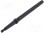 Szczotka; Wersja: ESD; Dł.włosia:12mm; Dł:130mm; Ø:4mm