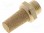 Tłumik hałasu; BSP 1/4"; zewnętrzny; 10bar; 66÷81dB; Ø12x33mm