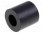 Spacer sleeve; cylindrical; polystyrene; L: 7mm; Øout: 7mm; black