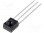 Integrated IR receiver; 45°; 38kHz; THT
