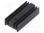 Radiator: wytłaczany; TO220; czarny; L: 25,4mm; W: 12mm; H: 6,5mm