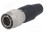 Plug; Connector: circular; HR10; male; PIN:12; push-pull; 2A; 100VAC