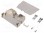 Plug housing; PIN:68; shielded; Locking: latch; Mat: steel