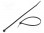 Opaska zaciskowa; L: 203mm; W: 3,6mm; czarny; poliamid; 176,5N