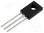 Tyrystor; 600V; Ifmax: 4A; 2,55A; Igt: 0,2mA; TO225AA; THT; luzem