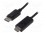 Cable; DisplayPort plug,HDMI plug; 3D,4K,UHD 2160p; 2m; black