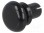 Rivet; polyamide; L.rivet: 8mm; Panel cutout diam: 6.1mm; black