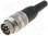 Verbindung: rund; Serie: C091A; männlich; Stecker; versilbert; IP40