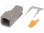 Connector: wire-wire; DTM; plug; male; Size:20; 0.5÷1.5mm2; PIN:2