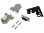 D-Sub; PIN: 15; plug; male; soldering; for cable; white