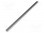 Heatsink: extruded; grilled; natural; L: 1000mm; W: 36.8mm; H: 25mm