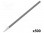 Tool: cleaning sticks; L: 80mm; Width of cleaning swab: 3mm