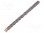 Wiertło; do betonu; Ø: 10mm; L: 160mm; metal; węglik spiekany